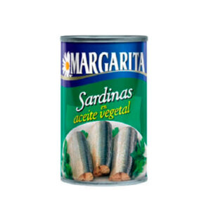 Sardinas en Aceite Vegetal Margarita 170g