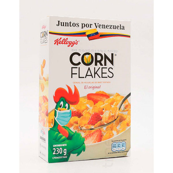 Kellogg's Corn Flakes 500g : : Alimentación y bebidas